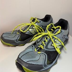 New Balance 875 Trail Running Shoes Gray Black Green Women's Size 11